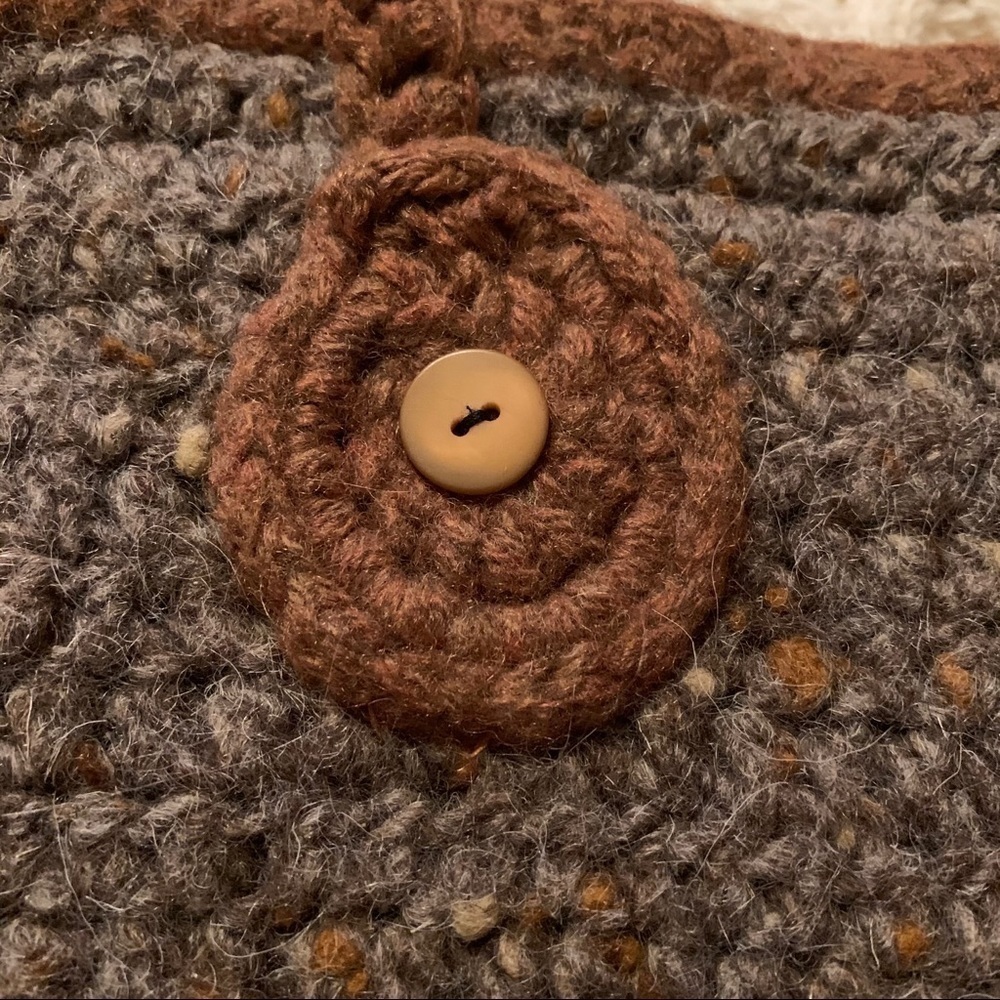 𝅺HANDMADE Wool Pocketbook - Picture 3 of 7